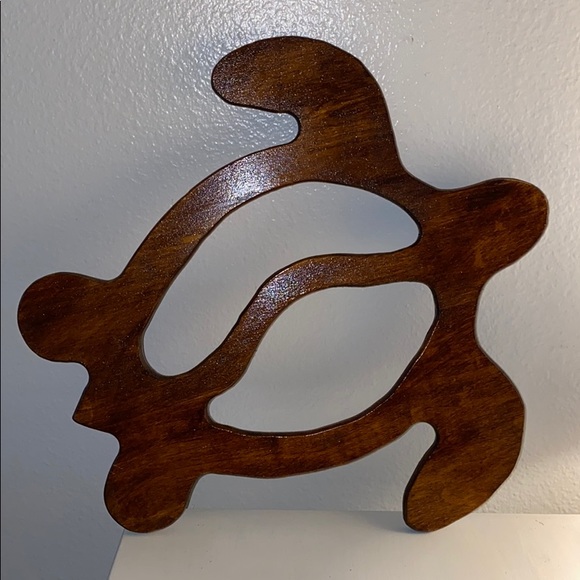 Vintage Other - Large Wooden, Vintage Sea Turtle for Decoration